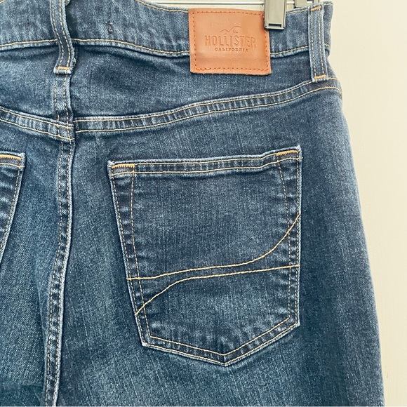 Hollister California skinny epic flex men’s dark wash jeans size 34X34 - Picture 9 of 9